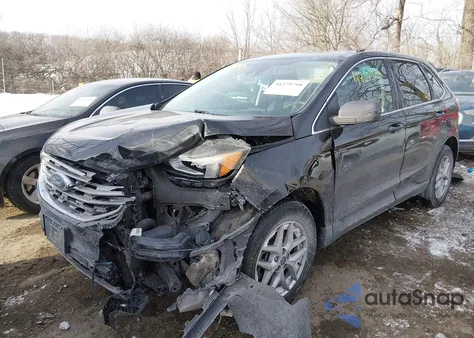 2021 Ford Edge Sel z USA, uszkodzony, nr VIN 2FMPK4J98MBA26729